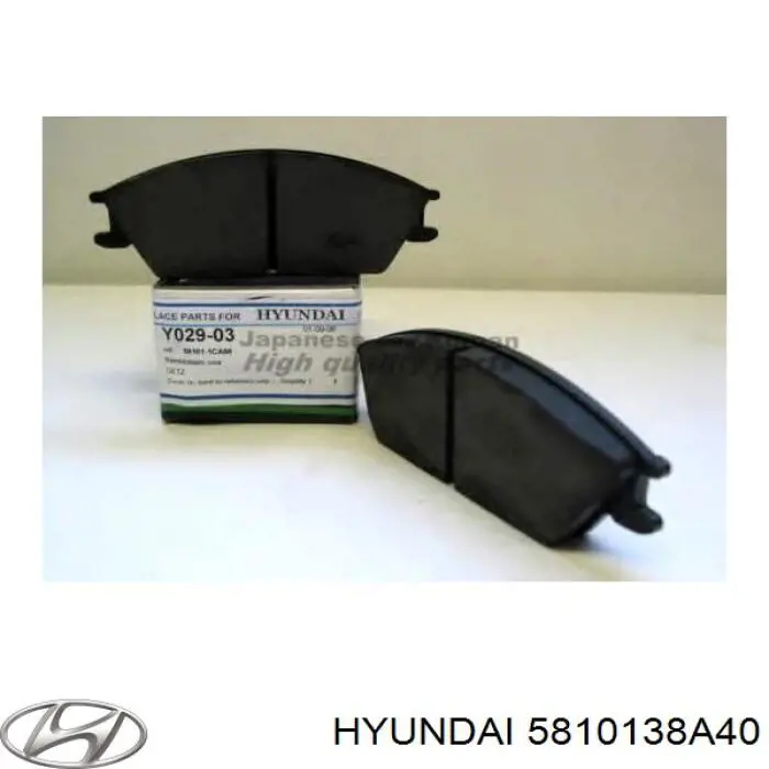Колодки Hyundai/Kia 5810138A40 цена, от 12.99 USD