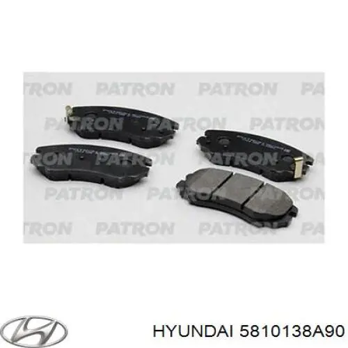 5810138A90 Hyundai/Kia Колодки передние