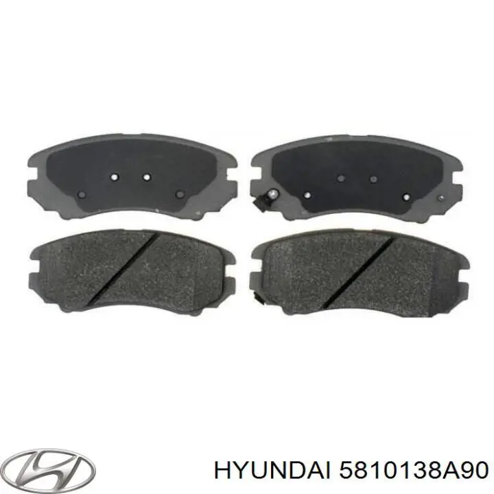 Колодки Hyundai/Kia 5810138A90 цена, от 17.00 USD