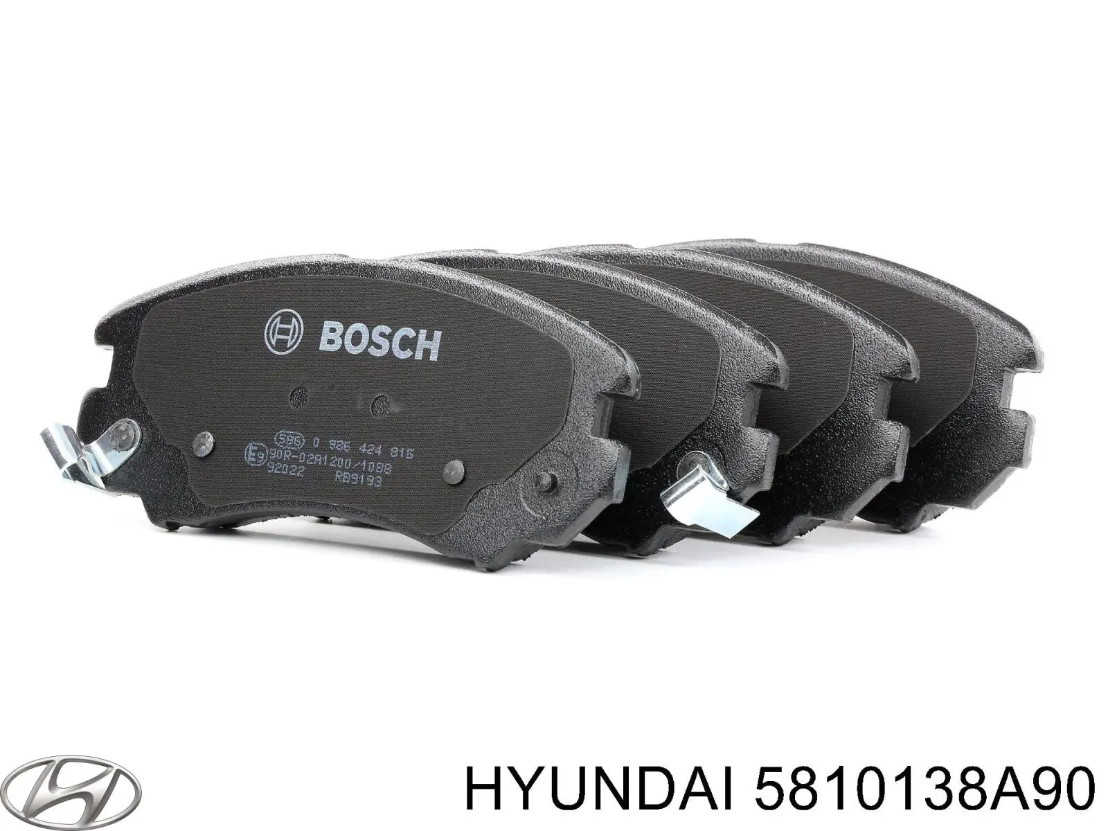 Тормозные колодки Hyundai/Kia 5810138A90