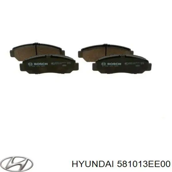 581013EE00 Hyundai/Kia Колодки передние