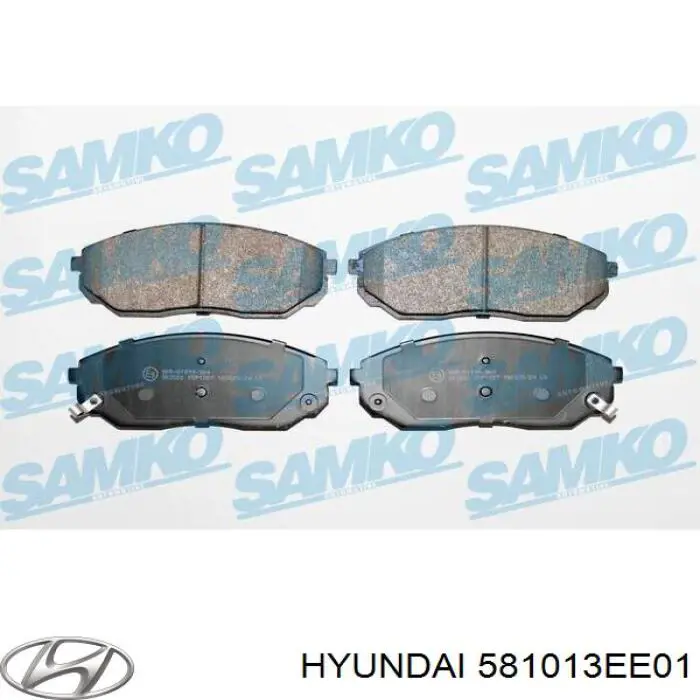 Колодки Hyundai/Kia 581013EE01 цена, от 27.13 USD