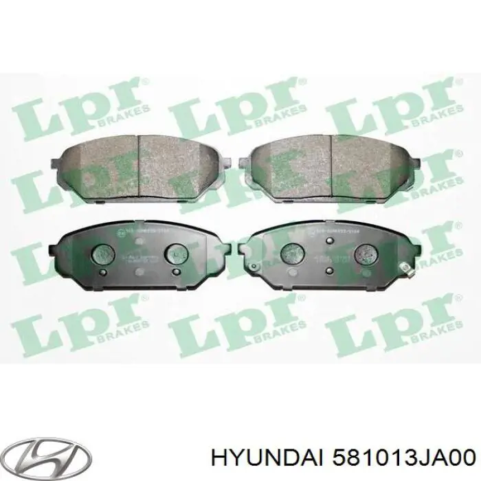 Передние тормозные колодки 581013JA00 Hyundai/Kia