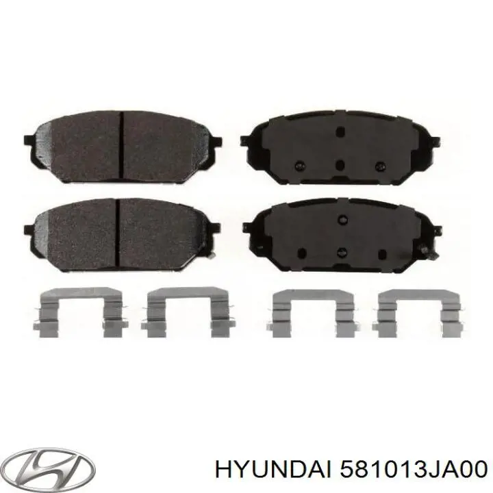 581013JA00 Hyundai/Kia Колодки передние