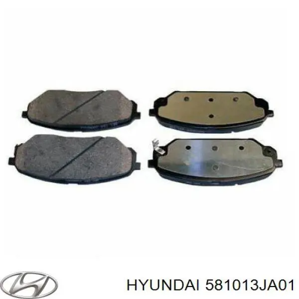Купить 581013JA01 Hyundai/Kia Колодки тормозные
