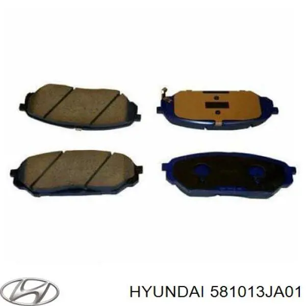 581013JA01 Hyundai/Kia Колодки передние