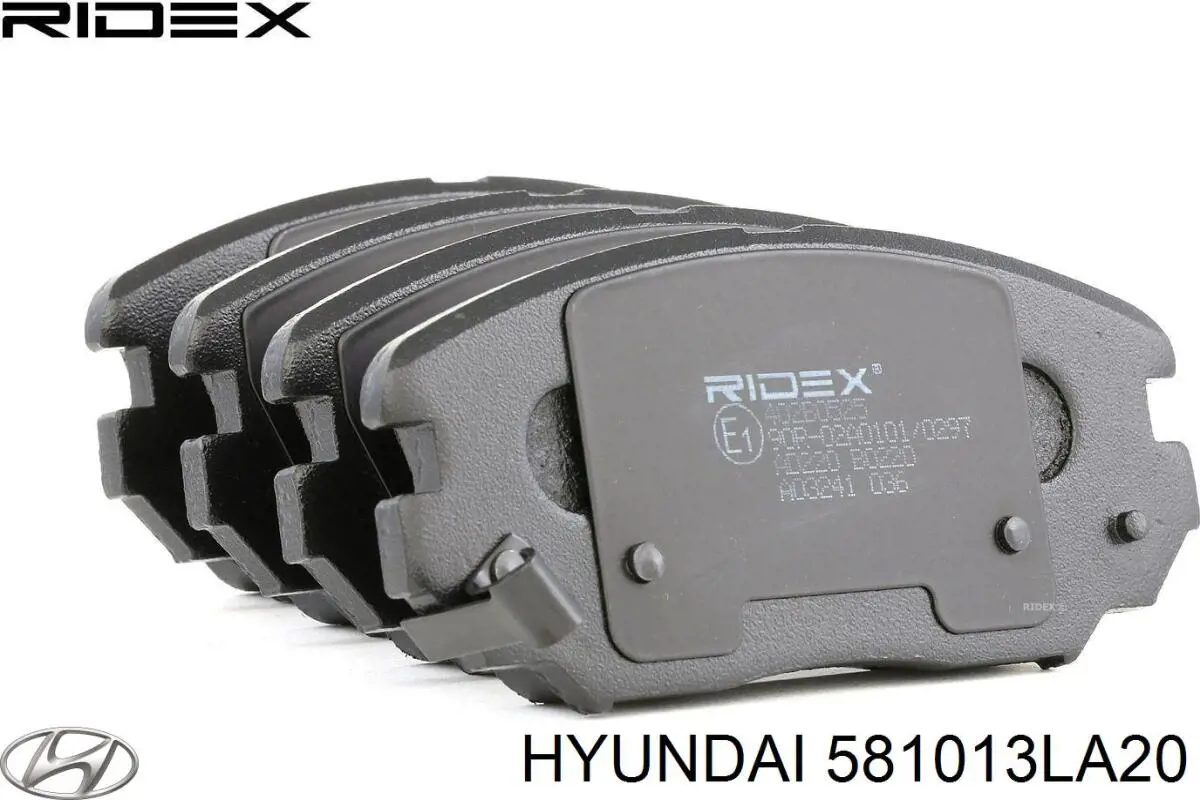Тормозные колодки Hyundai/Kia 581013LA20