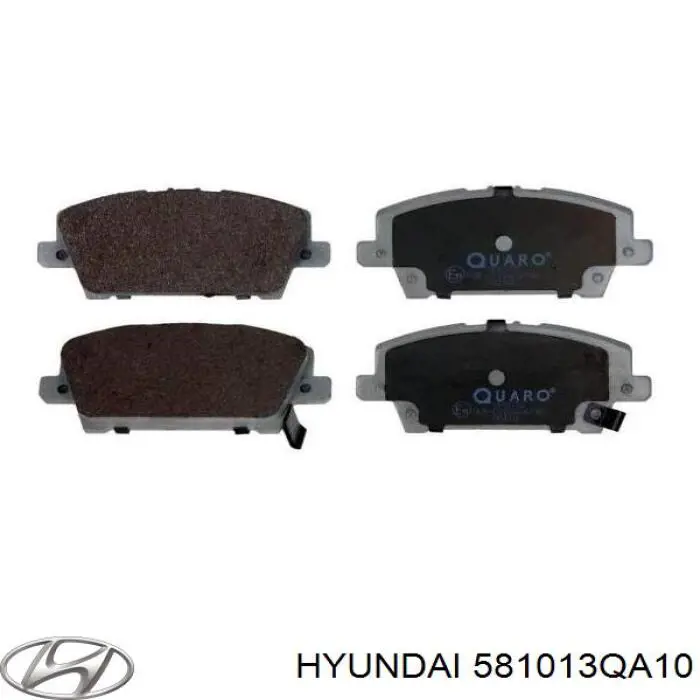 Купить 581013QA10 Hyundai/Kia Колодки тормозные