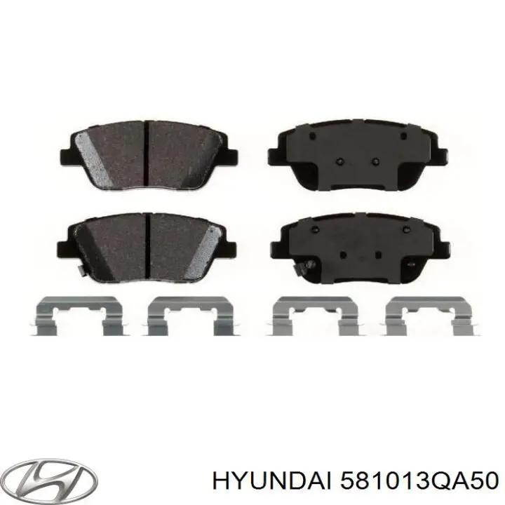 Колодки Hyundai/Kia 581013QA50 цена, от 31.67 USD