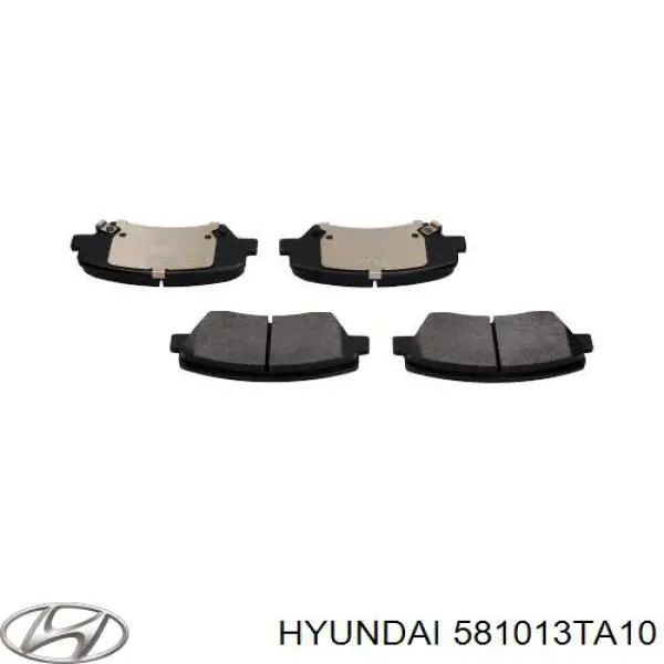 Купить 581013TA10 Hyundai/Kia Колодки тормозные