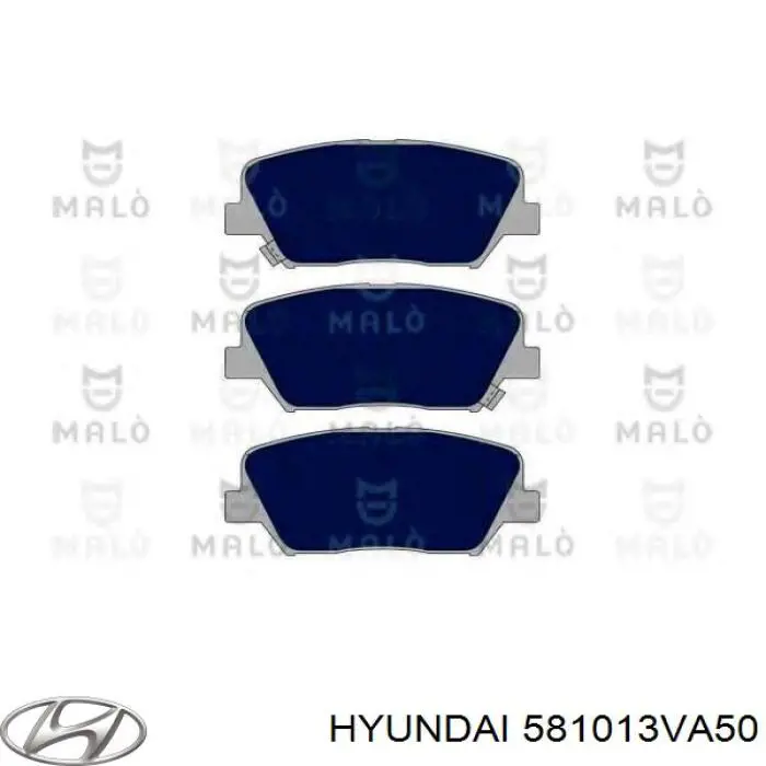 Купить 581013VA50 Hyundai/Kia Колодки тормозные
