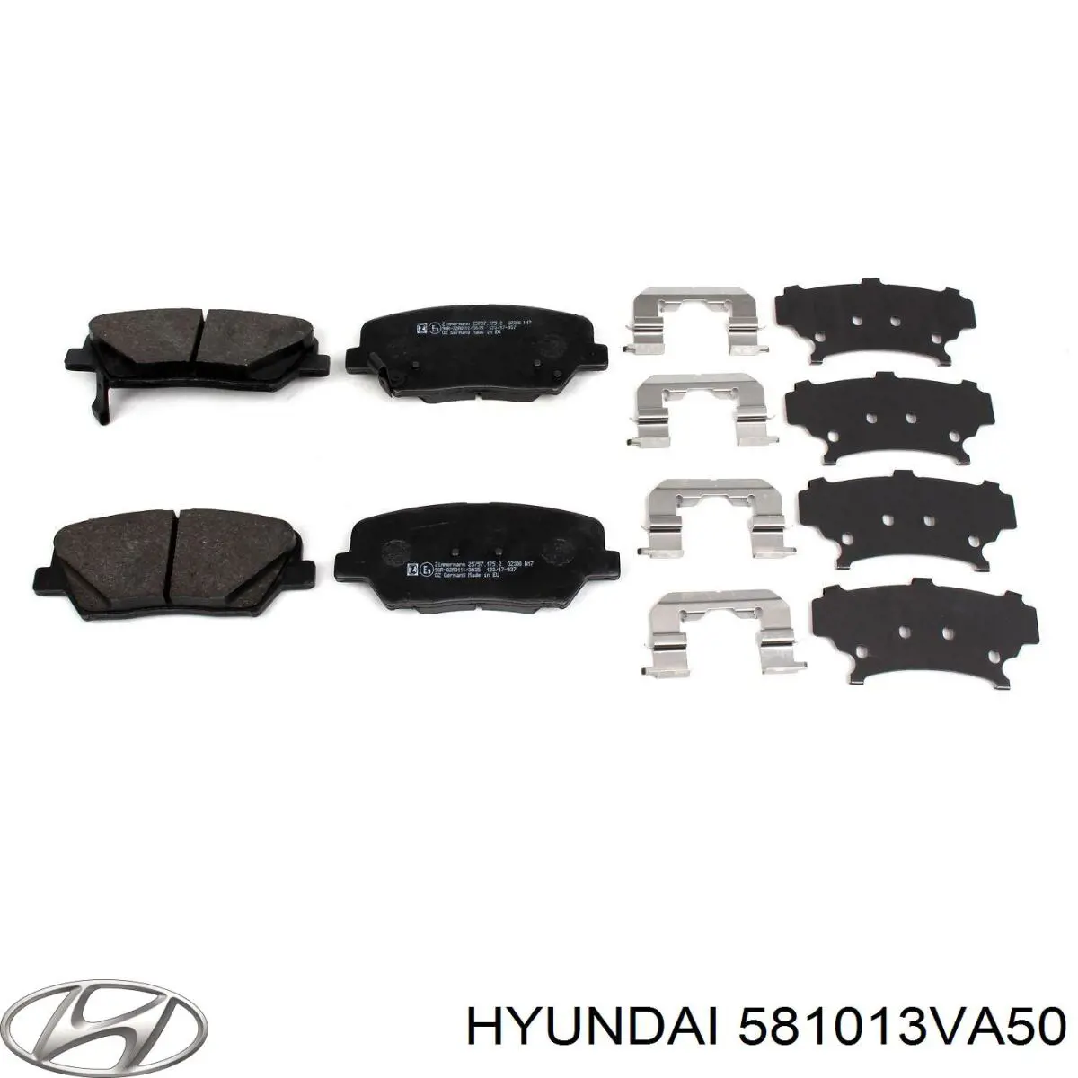 Колодки Hyundai/Kia 581013VA50 цена, от 23.93 USD