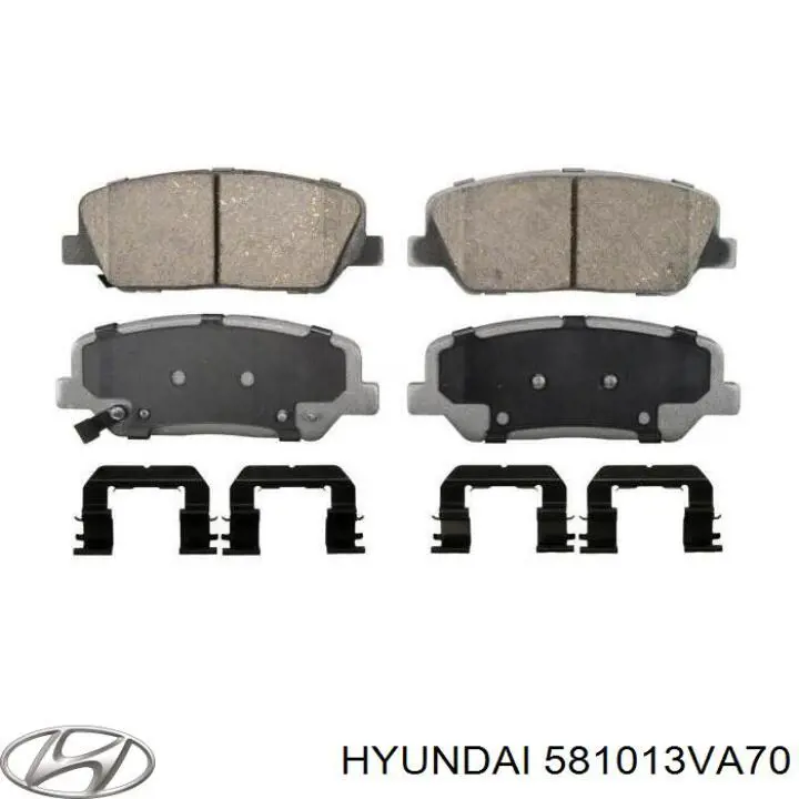 581013VA70 Hyundai/Kia Колодки передние