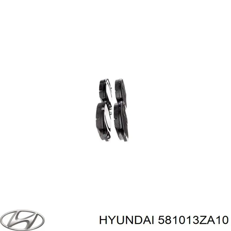 Купить 581013ZA10 Hyundai/Kia Колодки тормозные