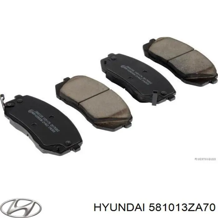 581013ZA70 Hyundai/Kia Колодки передние