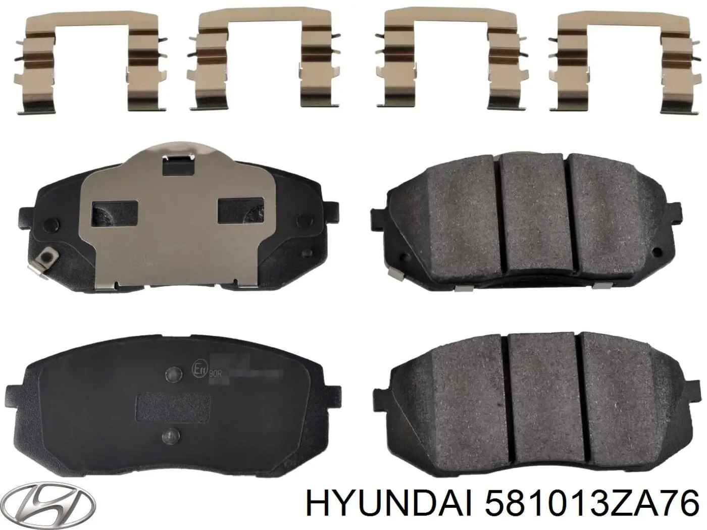 Купить 581013ZA76 Hyundai/Kia Колодки тормозные