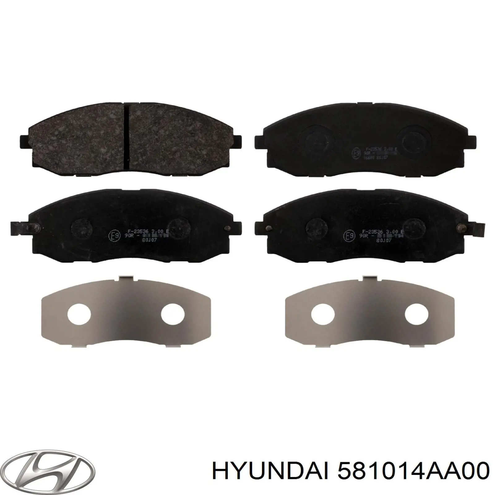 Колодки Hyundai/Kia 581014AA00 цена, от 22.74 USD