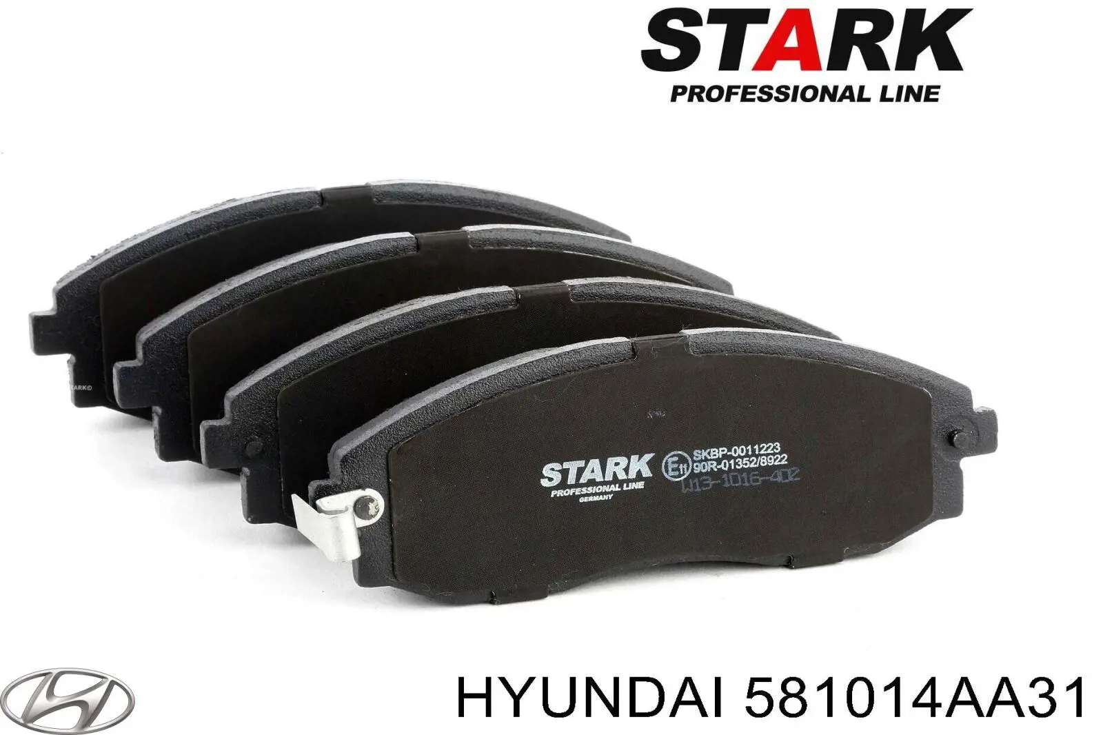 Тормозные колодки Hyundai/Kia 581014AA31