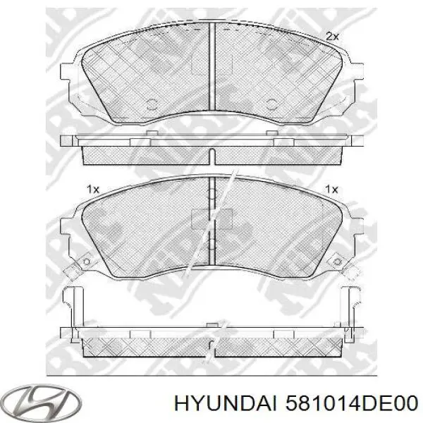 Колодки Hyundai/Kia 581014DE00 цена, от 33.84 USD