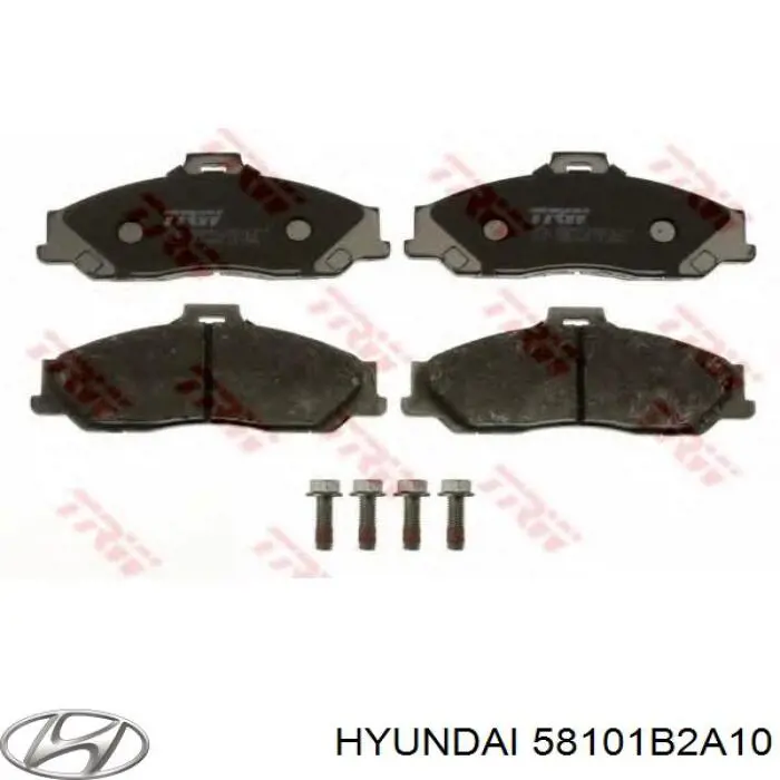 Колодки Hyundai/Kia 58101B2A10 цена, от 23.06 USD