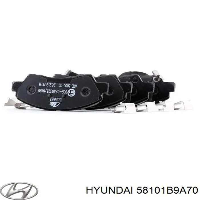 58101B9A70 Hyundai/Kia Колодки передние
