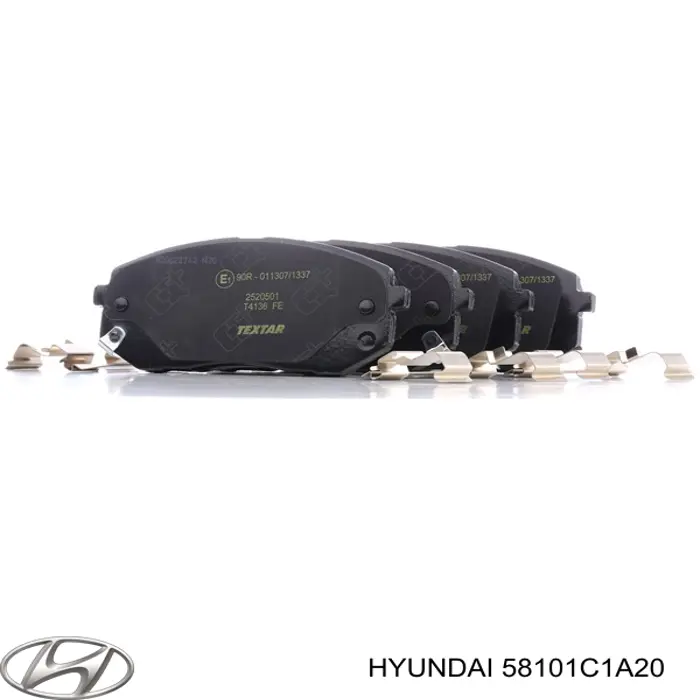 Тормозные колодки Hyundai/Kia 58101C1A20
