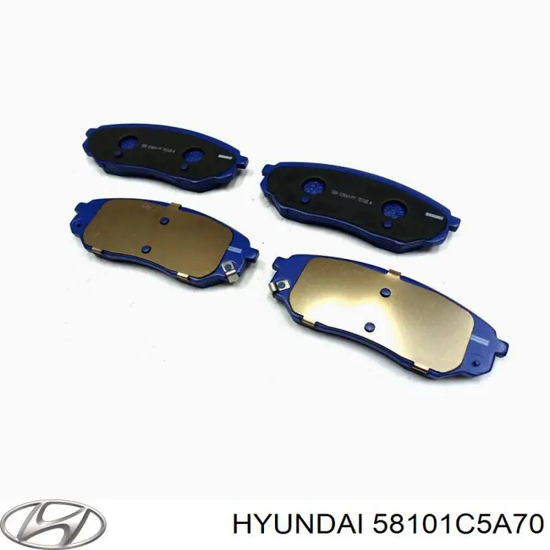 Тормозные колодки Hyundai/Kia 58101C5A70