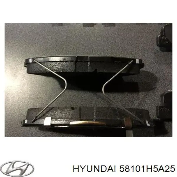 58101H5A25 Hyundai/Kia колодки тормозные передние дисковые