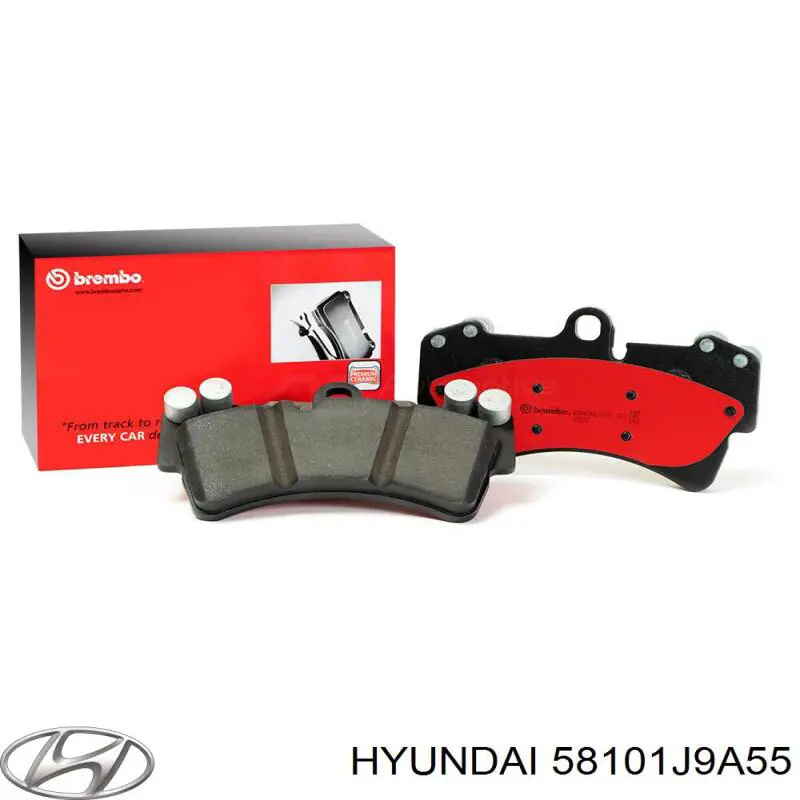 Колодки Hyundai/Kia 58101J9A55 цена, от 38.25 USD
