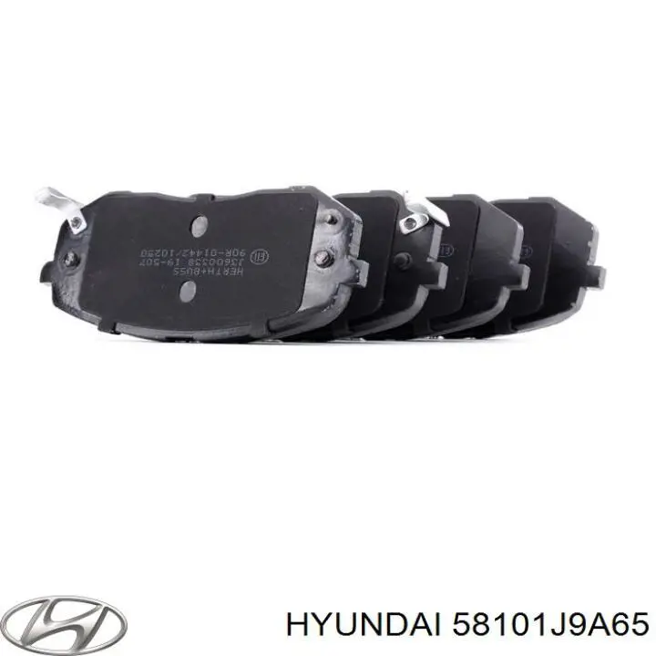 Колодки Hyundai/Kia 58101J9A65 цена, от 57.13 USD