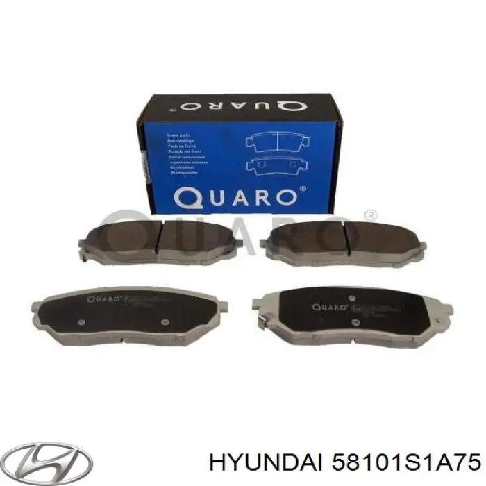 Колодки Hyundai/Kia 58101S1A75 цена, от 18.75 USD