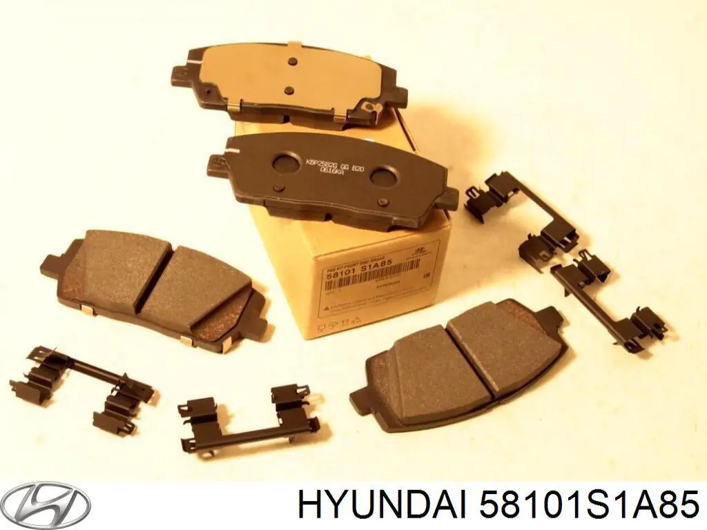 Колодки тормозные передние дисковые на Hyundai Santa Fe IV 