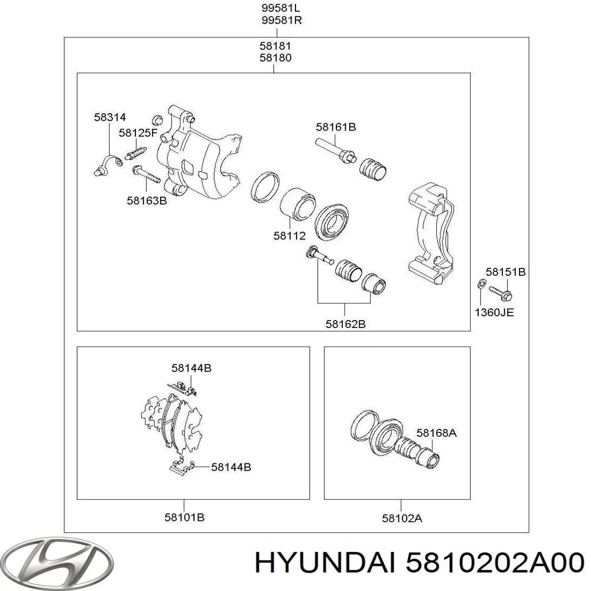 5810202A00 Hyundai/Kia 