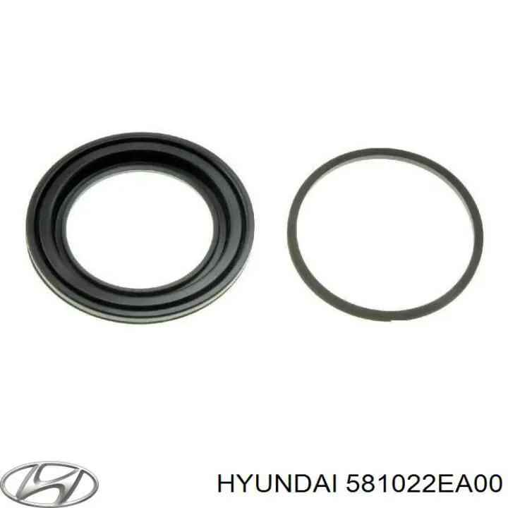 581022EA00 Hyundai/Kia kit de reparação de suporte do freio dianteiro