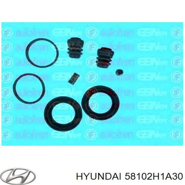 Ремкомплект тормозной системы Hyundai/Kia 58102H1A30 цена, от 7.51 USD