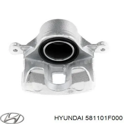 581101F000 Hyundai/Kia suporte do freio dianteiro esquerdo
