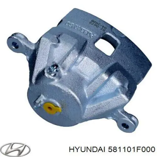 Купить 581101F000 Hyundai/Kia Суппорт тормозной передний левый
