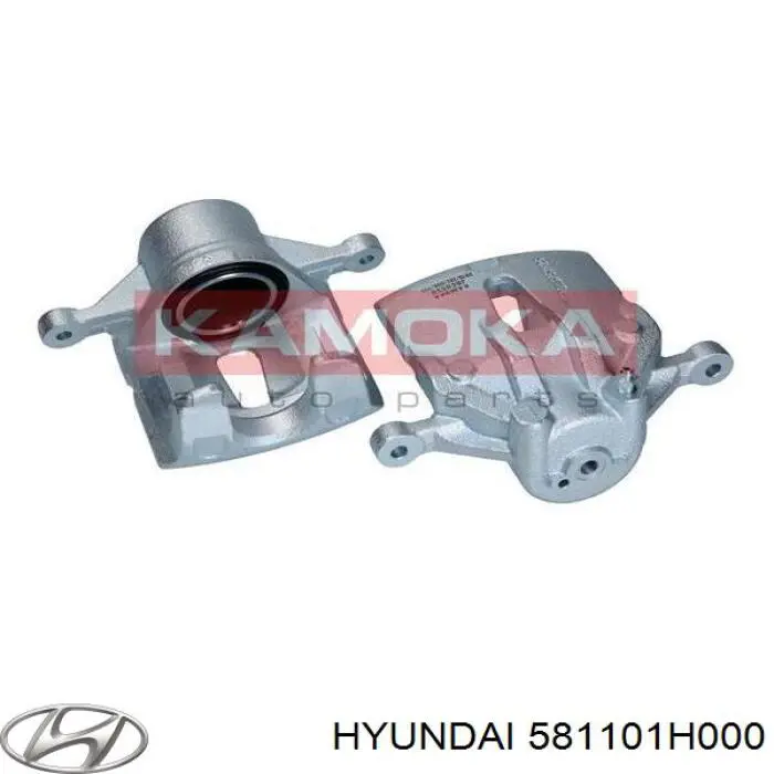 Суппорт тормозной передний левый 581101H000 Hyundai/Kia