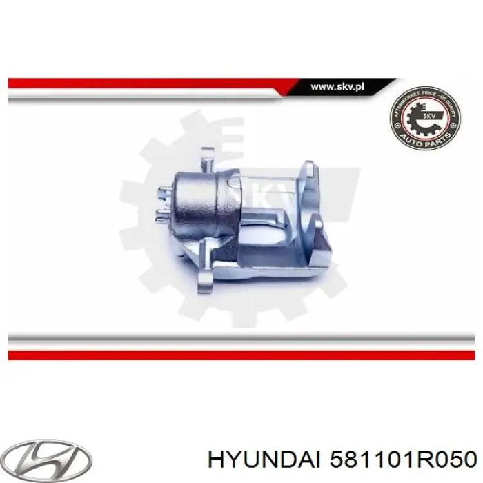 Купить 581101R050 Hyundai/Kia Суппорт тормозной передний левый