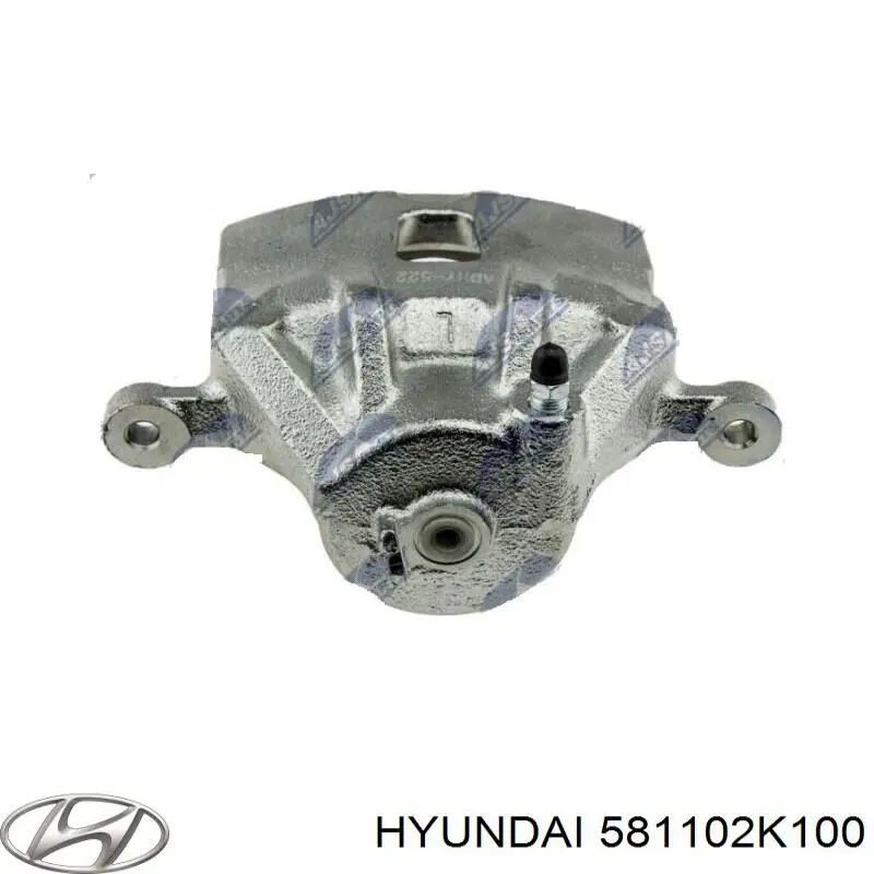 581102K100 Hyundai/Kia suporte do freio dianteiro esquerdo
