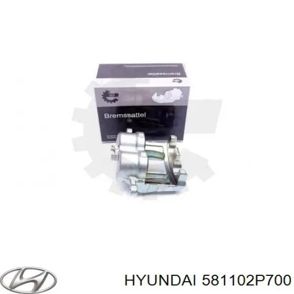 Суппорт тормозной передний левый 581102P700 Hyundai/Kia