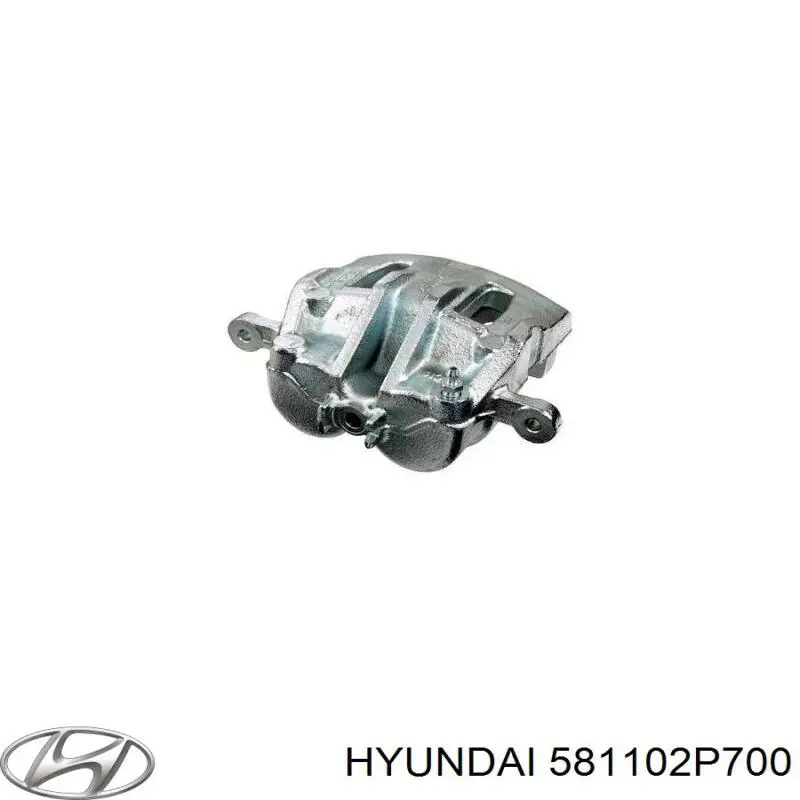 Купить 581102P700 Hyundai/Kia Суппорт тормозной передний левый
