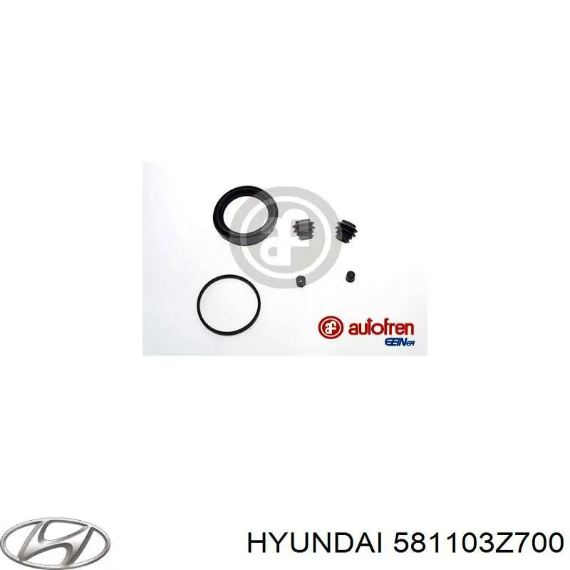 Купить 581103Z700 Hyundai/Kia Суппорт тормозной передний левый