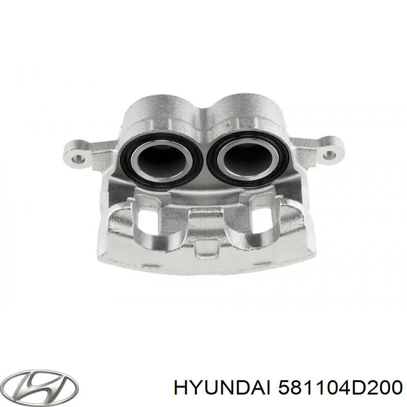 581104D200 Hyundai/Kia suporte do freio dianteiro esquerdo
