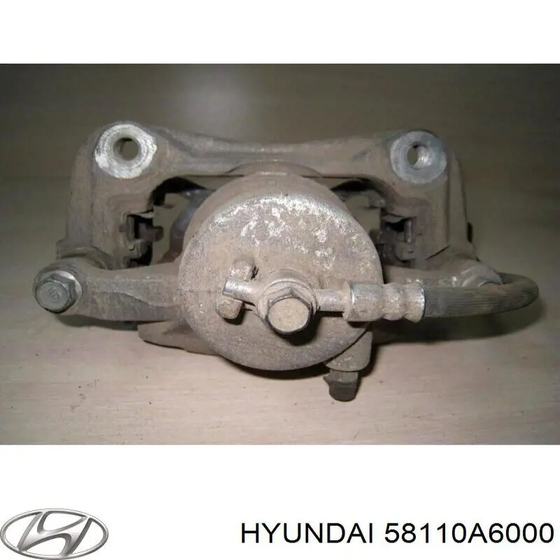 Суппорт тормозной передний левый Hyundai/Kia 58110A6000