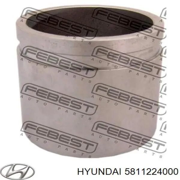 5811224000 Hyundai/Kia поршень суппорта тормозного переднего