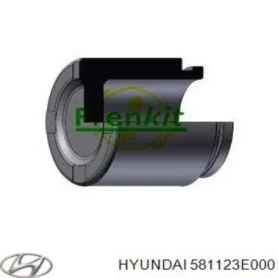 581123E000 Hyundai/Kia поршень суппорта тормозного переднего