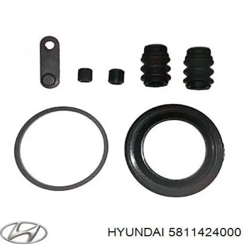 Пыльник направляющей суппорта тормозного переднего Hyundai/Kia 5811424000 цена, от 2.26 USD