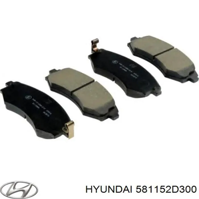 581152D300 Hyundai/Kia Колодки передние