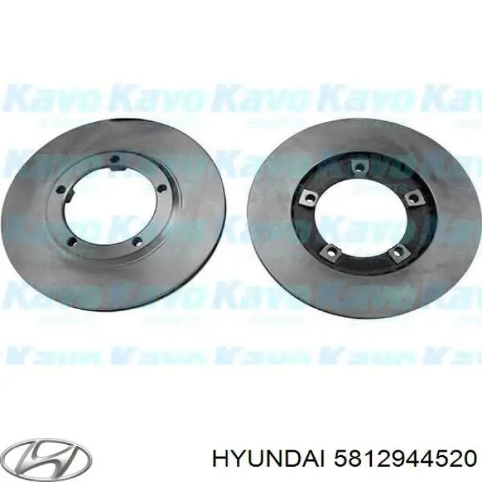 5812944520 Hyundai/Kia диск тормозной передний